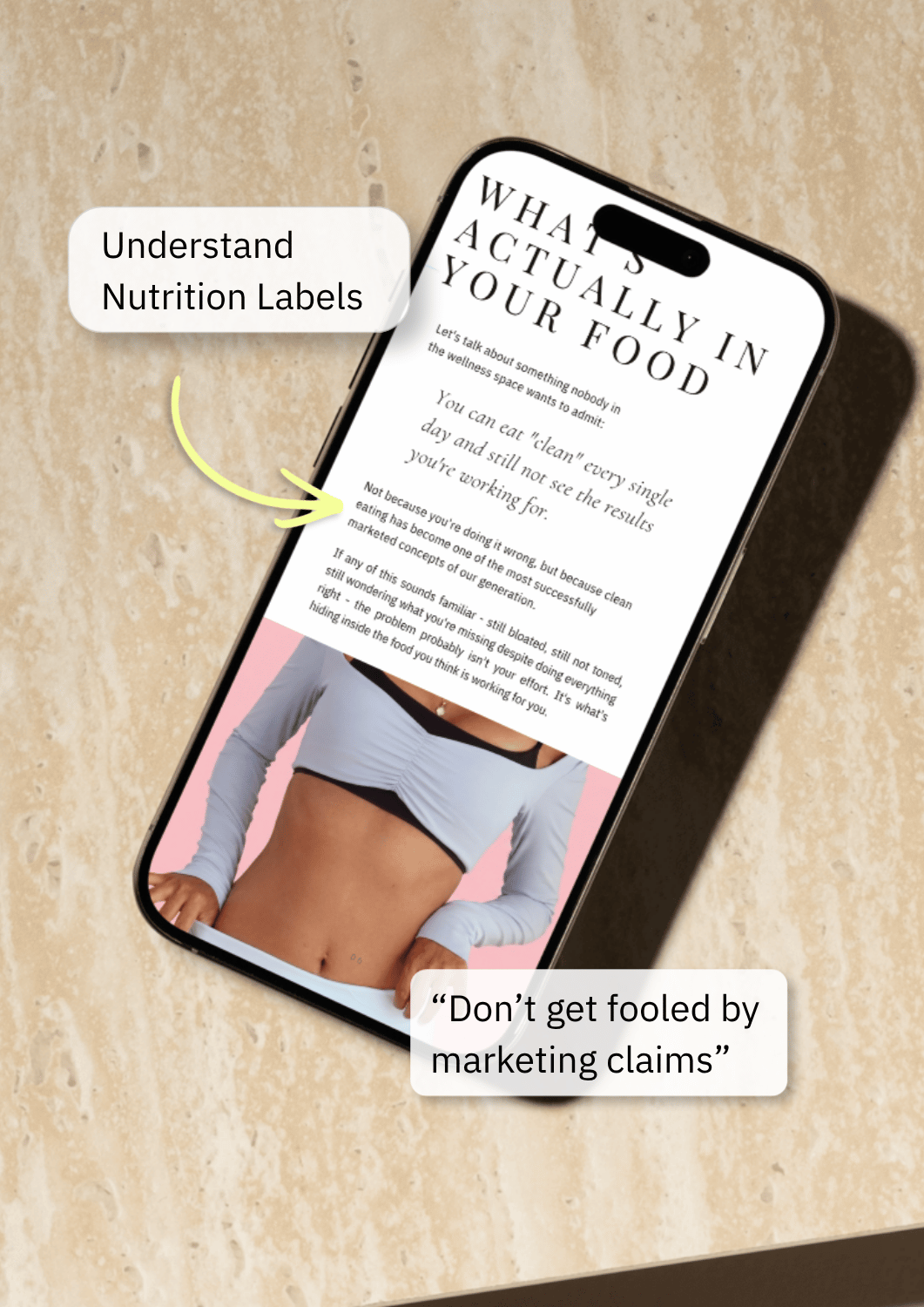 Understanding nutrition labels chapter preview