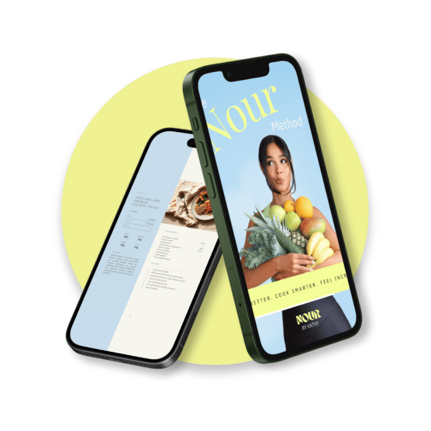 The Nour Method guide shown on mobile phones